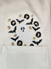 Load image into Gallery viewer, 👻 Leopard Ghost Comfort Colors Pocket Tee